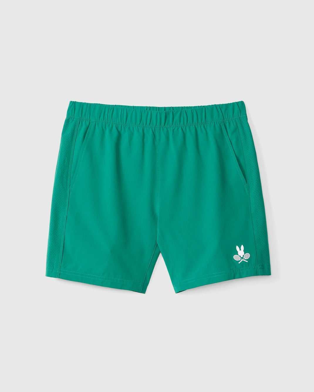 Short Psycho Bunny Courtside Sport Track Short Vert Homme | HGK-72296321